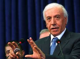 With Mr. Benjamin Hanna, the outgoing Deputy Consul General of the Federal  Republic of Germany.