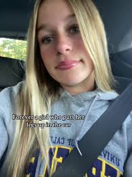 Whole Leg in The Car