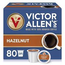Victor Allens Hazelnut Flavored Medium Roast Single Serve Coffee Pods for  Keurig K-Cup Brewers (80 Count) FG014609 - The Home Depot