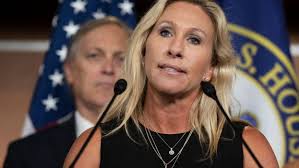 Outrage Over Rep. Greene's Speech To White Nationalist 'America First'  Event