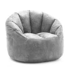 Big Joe Lux Standard Bean Bag Chair In 2020 Bean Bag Chair Leather Bean Bag Leather Chair With Ottoman