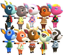 Zell wears the gilet and shirt. 3ds Animal Crossing New Leaf Deers The Models Resource