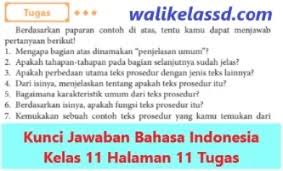 Kunci jawaban pai kelas 11 halaman 29 jadi mahasiswa wajib mendapatkan nilai terbaik untuk mata kuliah ini. Kunci Jawaban Bahasa Indonesia Kelas 11 Halaman 11 Tugas Wali Kelas Sd