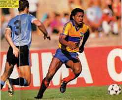 Estábamos ansiosos porque llegaba diego, que venía de ganar todo en nápoles. Antonio Ubilla On Twitter 2 Julio 1989 Estadio Serra Dourada Goiania Brasil Copa America Ecuador 1 Ermen Benitez Uruguay 0