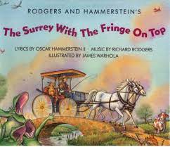 Surrey with the fringe on top lyrics. Surrey With The Fringe On Top A Singable Picture Book Sing Books With Emily The Blog