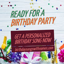 Birthday Song With Name Download Get A Personalized Birthday Song Now A Let The Celebration Begin In 2020 Happy Birthday Song Download Birthday Songs Happy Birthday Song