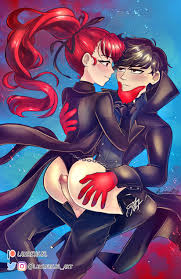 к i \ i It  Kasumi Yoshizawa (Sumire Yoshizawa, Сумире Йошизава) :: Ren  Amamiya :: Persona 5 :: Persona Porn :: Persona :: r34 (тематическое  порноthematic porn) :: laurencel ::