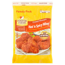 Costco reduced the price of their 10 pound bag of frozen kirkland signature chicken wings to $20. Foster Farms Hot N Spicy Wings Family Pack 48 Oz Walmart Com Walmart Com