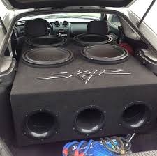 this is insane sub box car audio subwoofers car audio installation car speaker box