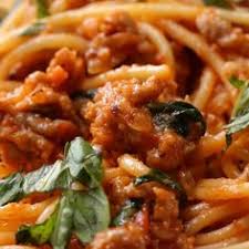 Birds Eye Veggie Pasta Rotini Marinara Nutrition Tomato Basil Sausage Spaghetti Recipe In 2020 Spaghetti Recipes Rotini Pasta Recipes Sausage Spaghetti