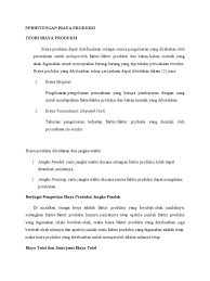 Maybe you would like to learn more about one of these? Perhitungan Biaya Produksi