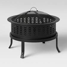 ( 4.4) out of 5 stars. 26 Chevron Outdoor Wood Burning Fire Pit Threshold Target