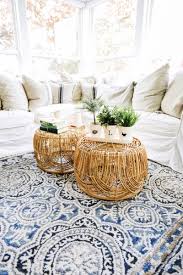 Diy Basket Coffee Table Diy Living Room Decor Wicker Coffee Table Coffee Table