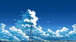 Maybe you would like to learn more about one of these? Wallpaper Anime Scenery Clouds Anime Sky Resolution 1920x1080 Wallpx