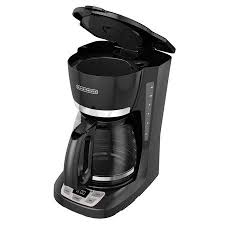 Black Decker Coffee Pots At Walmart Black Decker 12 Cup Quicktouch Programmable Coffeemaker Black Cm1060b Walmart Com Coffee Maker Machine Coffee Maker Best Coffee Maker