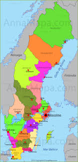 Mapa de hoteles en la zona de suecia: Mapa Mapa Suecia