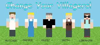 Check spelling or type a new query. Change Your Villagers To Any Skin You Like 1 3 2 Minecraft Mod