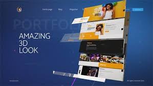 3d Website Presentation Toolkit Presentation Web Design Templates