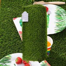 Party Ark S Artificial Grass Table Runner Matrimoni A Tema Decorazioni Da Tavola Battesimo