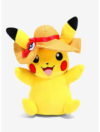 POKEMON - Pikachu Summer Hat - Plush 8 Inch : ShopForGeek.com: Cuddly toy  BOTI Pokemon