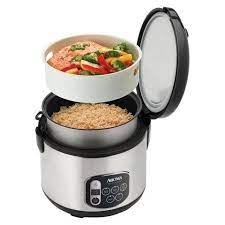 Aroma 20 Cup Digital Multicooker Rice Cooker Stainless Steel Aroma Rice Cooker Steamer Recipes Rice Cooker Recipes