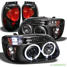 For 1998 2001 Ford Explorer Halo Led Projector Headlights Tail Lamp Head Lights Ford Explorer Ford Projector Headlights
