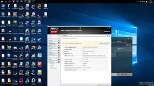 Amd Catalyst Control Center And Radeon Settings Together Youtube