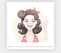 Easy to customize, fast to render. Vector Mosaic For Illustrator In Actions Presets On Yellow Images Creative Store