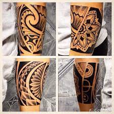 These maori tattoos are a specific type of tribal tattoos. Tattoo Maori Na Perna Bracelete Google Search Samoantattoosmen Maoritattoosforearm Maoritattoosbrazal Tattoo Maori Perna Tatuagem Polinesia Tatuagem Maori