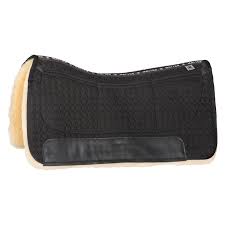 Das pad ist komplett auf der unterseite aus echtem, dichtem lammfell mit spinefree®. Mattes Westernpad Rio Pecos Square Schwarz Natur 31z X 30z Loesdau Passion Pferdesport