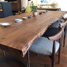 50 The Best Wood Dining Table Design That Trend Today Toboto Net Live Edge Dining Table Living Table Dining Room Table