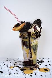 Chocolate Brownie Cookies And Cream Freak Shake Lights Camera Bake Addictive Baking Desserts Sweet Treat Recipes Recipe Milkshake Recipes Freak Shakes Chocolate Brownies