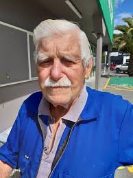 Owen Houliston, a lively 93-year-old from Richmond