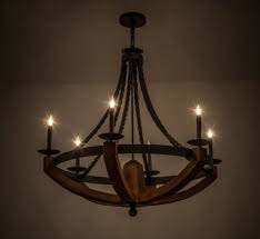Rustic Doyle 6 Lt Large Wood And Iron Chandelier Iron Chandeliers Iron Chandelier Rustic Rustic Chandelier