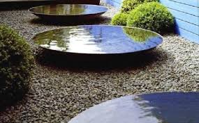 Corten Steel Water Bowls Great For Reflections Taylor Made