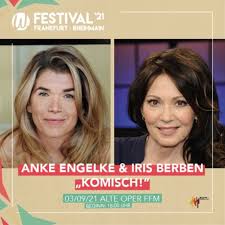 She has won the hearts of many people with her talent. Anke Engelke Iris Berben Tickets Karten Bei Adticket De