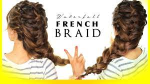 Romantic Waterfall Braids Linked Elsa Braid Tutorial Updo Hairstyles Style Hair Upd Braided Hairstyles Updo Elsa Braid Hairstyle French Braid Hairstyles