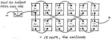 Voltage and wiring in parallel increases amp/hour. Battery Wiring Otherpower