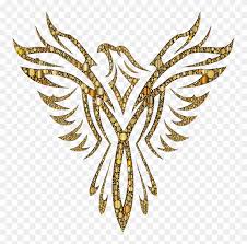 Color phoenix creative symbol concept. Phoenix Firebird Logo Drawing Transparent Phoenix Bird Logo Clipart 3492558 Pikpng