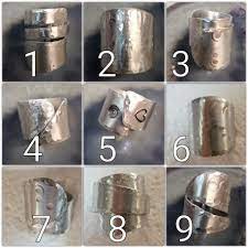 Gioielli di bigiotteria di gran pregio in voga sopratutto nella primavera estate 2018. Anello Foglio Alluminio A Daniela Bijoux