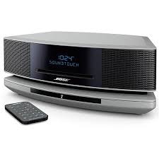 Bose wave system iv with cd slot and dual alarm. Bose Wave Soundtouch Music System Iv Platinum Silver 738031 1310