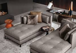 De collectie is verkrijgbaar in allerlei exclusieve stoffen en ledersoorten van minotti. Andersen Line