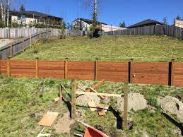 6x6 Uprights With 4x4 Horizontals Retaining Wall Retaining Wall Backyard Yard