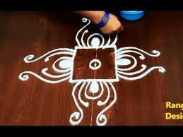 Easy Rangoli Designs With 3x3 Dots 3 Dots Lotus Rangoli Chukkala Mug