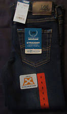 Boy Jeans Size 6 Lee Premium Select Straight Leg Adjustable Waist 99 Cotton