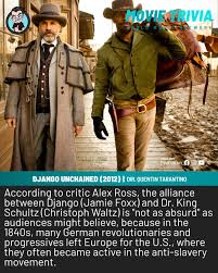JoBlo.com | Movie Trivia: Django Unchained (2012) #JamieFoxx  #ChristophWaltz #DjangoUnchained #QuentinTarantino #JoBloMovies | Instagram