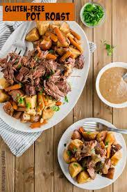 The perfect side dish to serve on any easter, christmas, thanksgiving or any special occasion! Gluten Free Slow Cooker Pot Roast