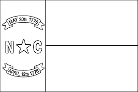 North Carolina Flag Coloring Page Purple Kitty North Carolina Flag Flag Coloring Pages North Carolina State Flag