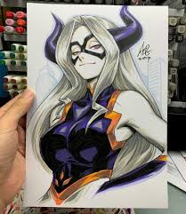 Mt Lady Mount Lady Character Art Anime