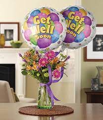 Sure to lift their spirits, sending yours right now is an easy way to perk them up and make them smile. Get Well Spring Bouquet With Balloons At From You Flowers